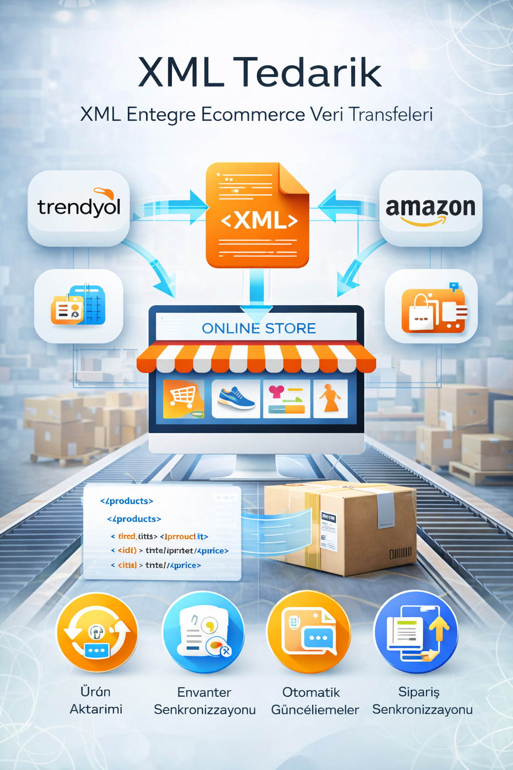XML Use Case Görseli
